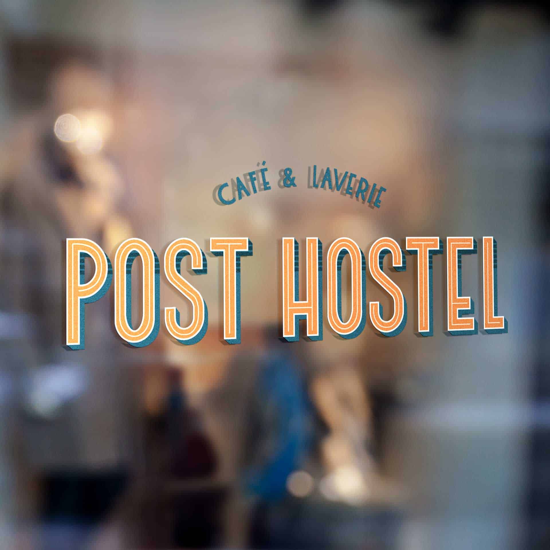 Post Hostel – Identité de marque