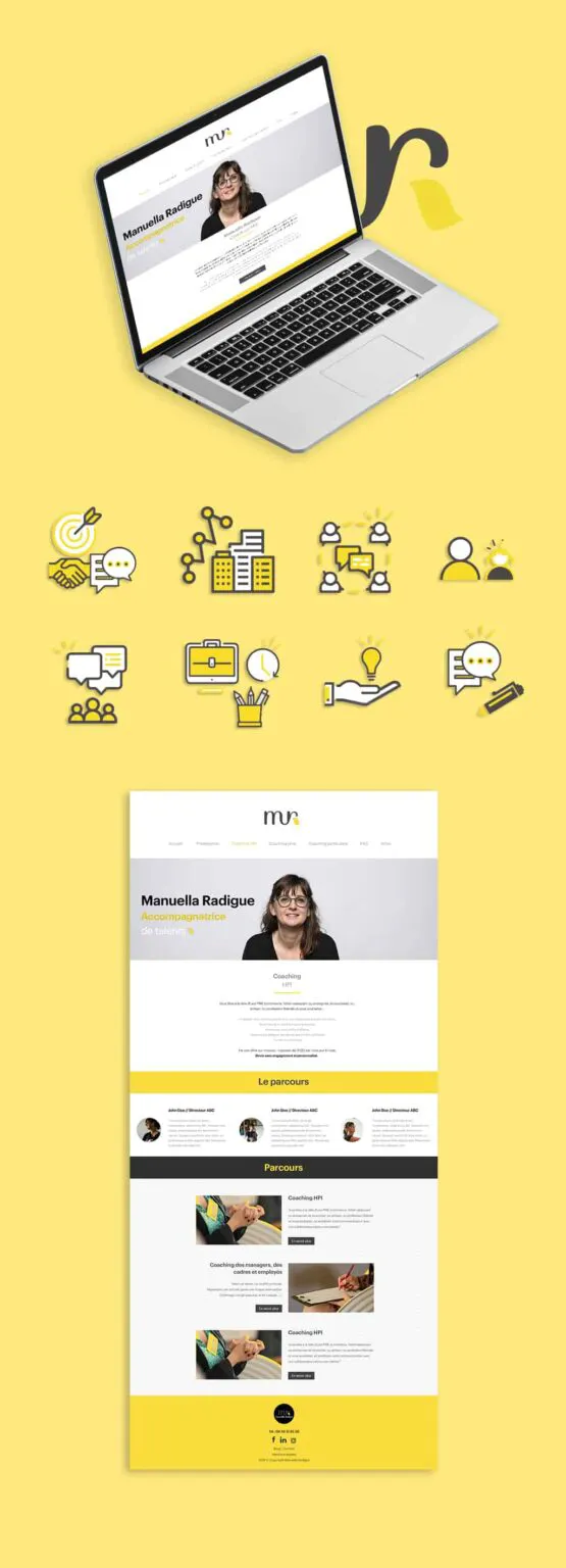 Manuella Radigue – Webdesign