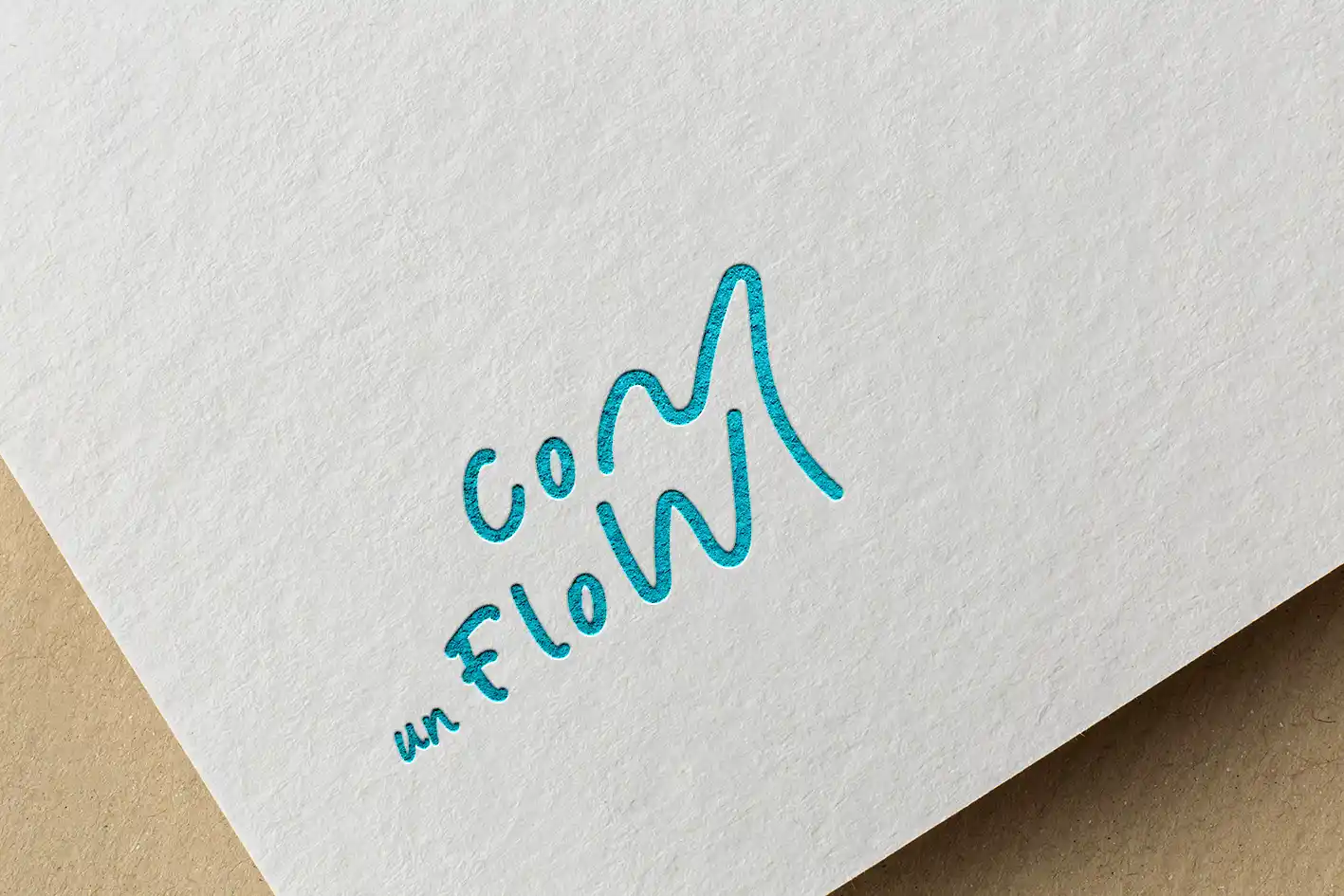 Logotype – Com un Flow