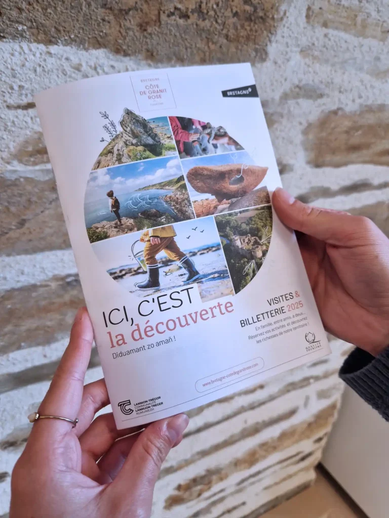 Couverture livret office du tourisme Lannion